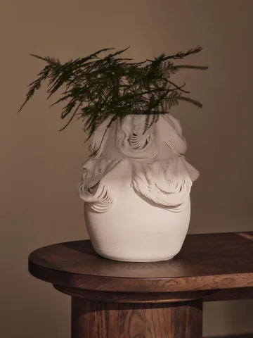 Drisca vase 23 cm - Off-white - Ferm Living
