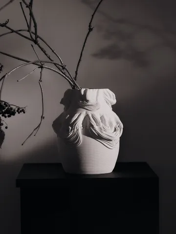 Drisca vase 23 cm - Off-white - Ferm Living