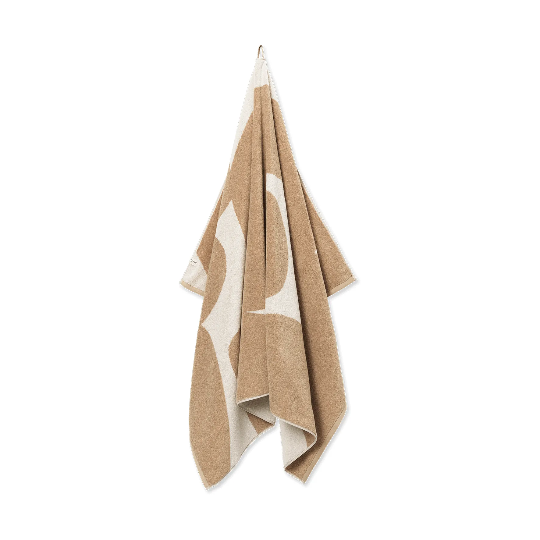 Ebb bath towel 100x150 cm, Sand, off-white Ferm Living