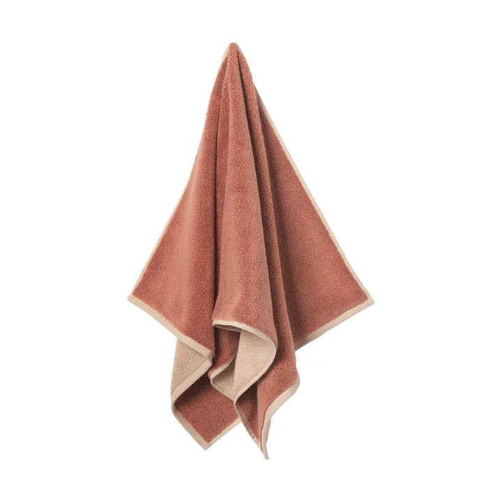 Ekko bath towel - Mocha-cashmere, 70x140 cm - Ferm Living