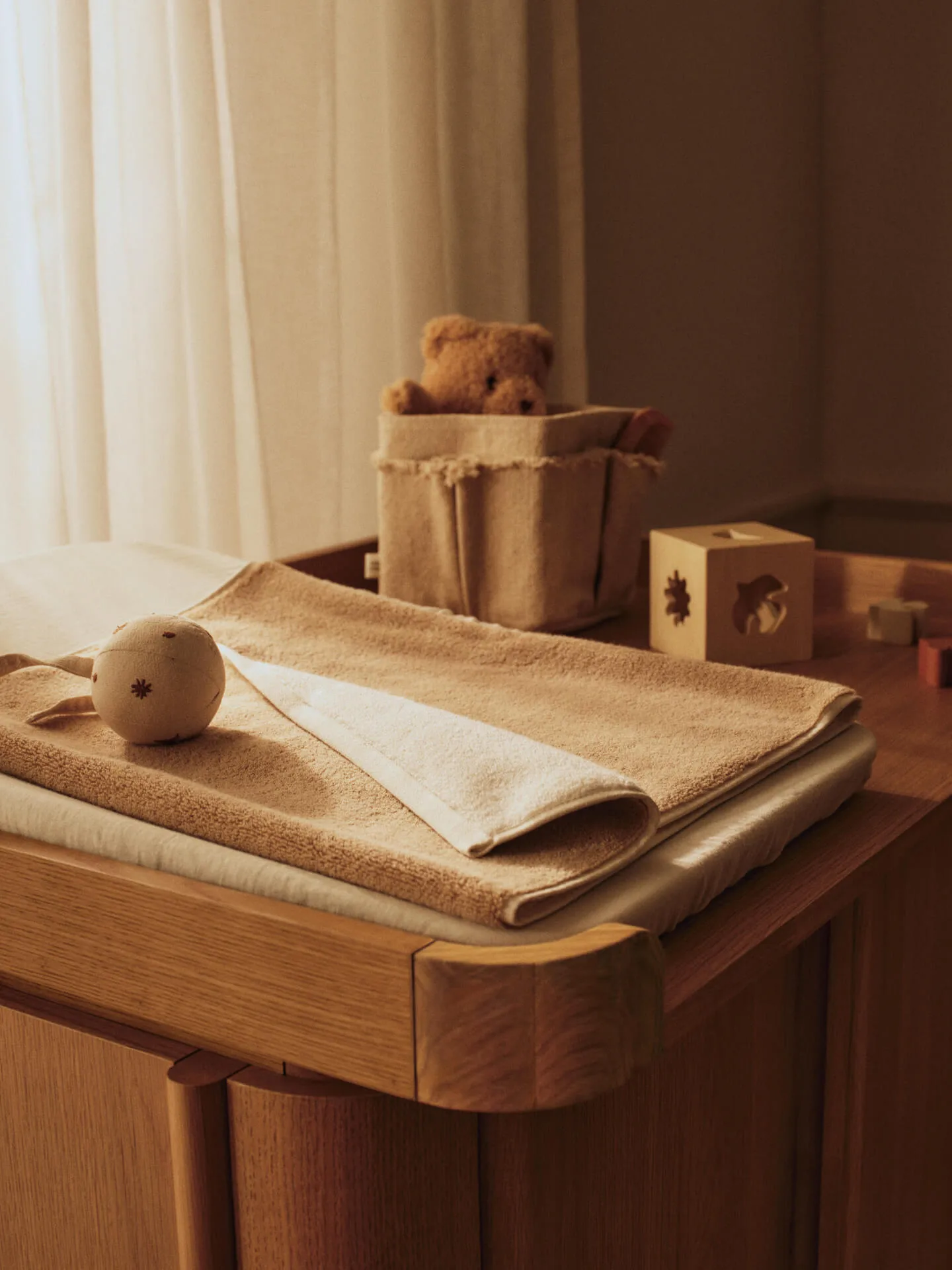 Ekko towel, Cashmere-off-white, 50x100 cm Ferm Living