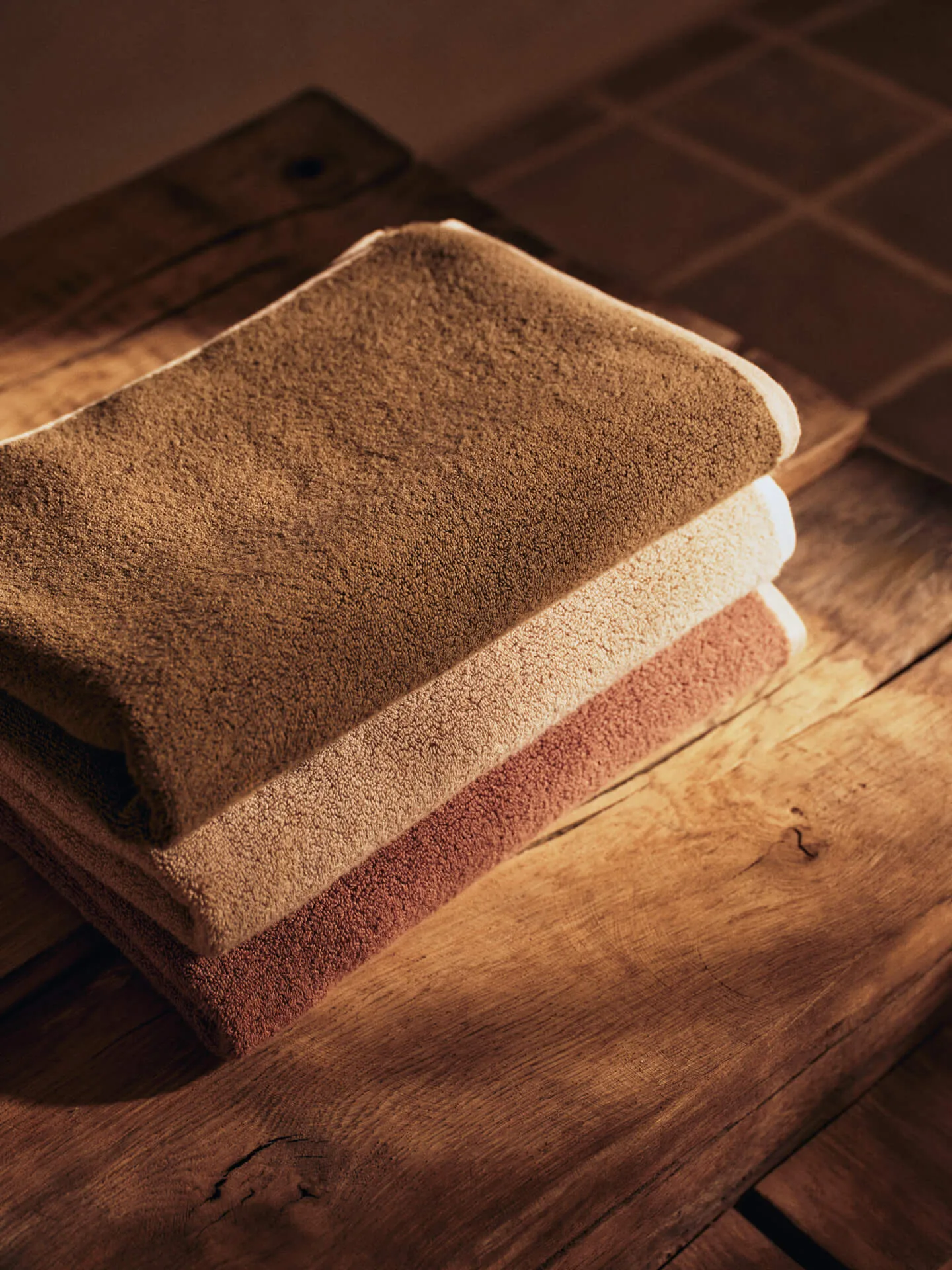 Ekko towel, Cashmere-off-white, 50x100 cm Ferm Living