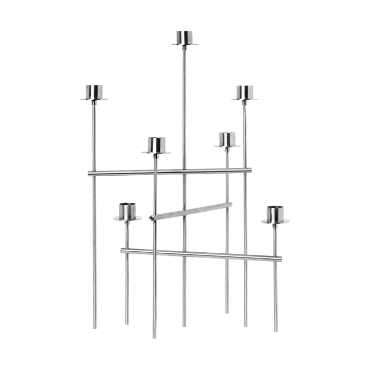 Elysia candlestick - Brushed stainless steel - Ferm Living