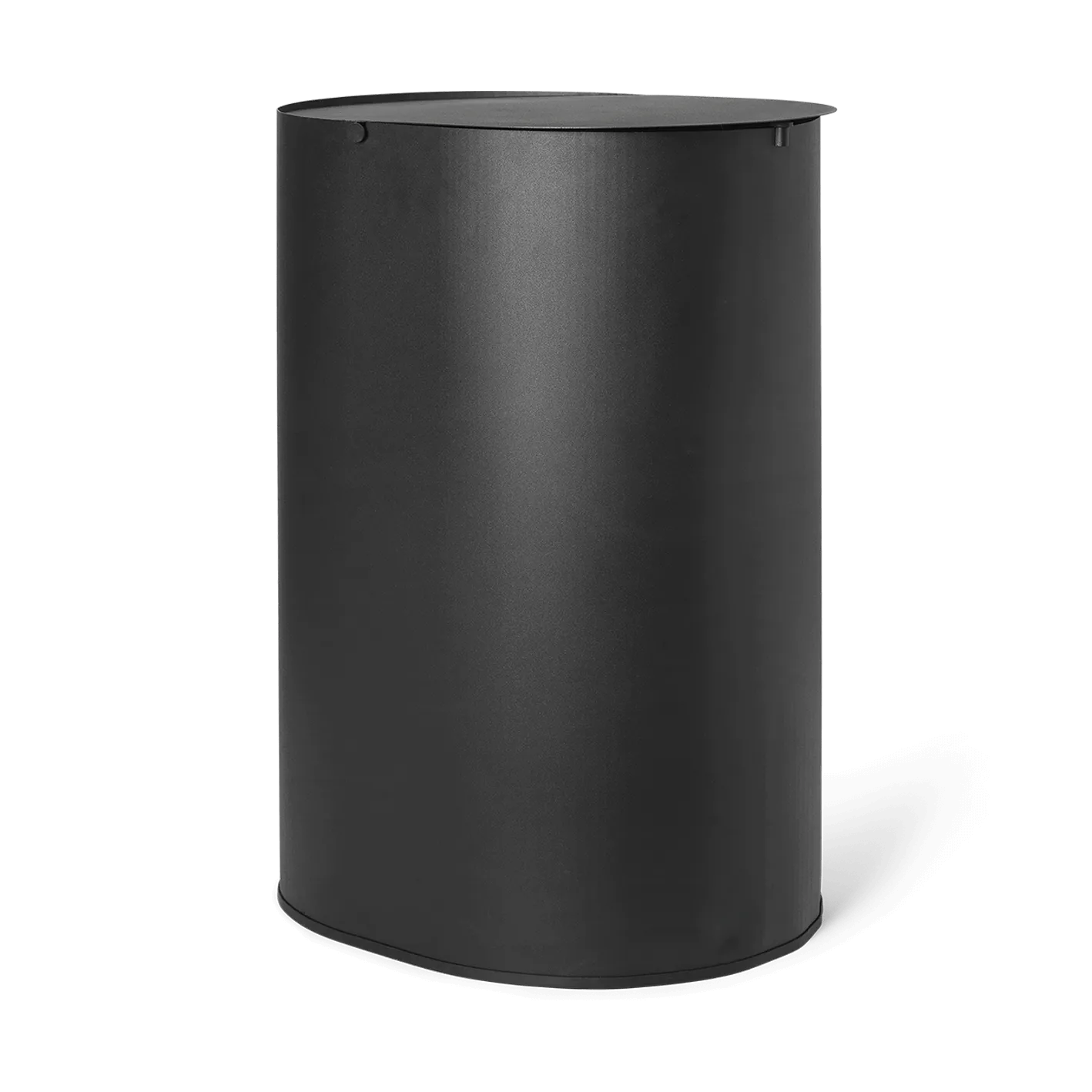 Enkel waste bin large, Black Ferm Living