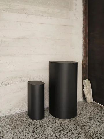 Enkel waste bin large - Black - Ferm Living