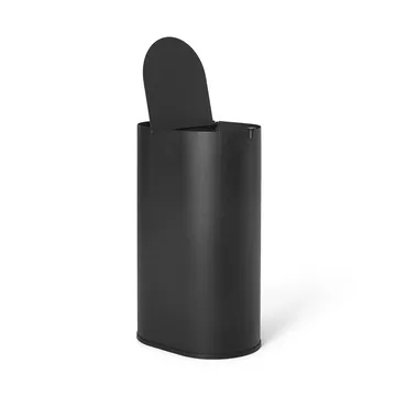 Enkel waste bin small - Black - Ferm Living