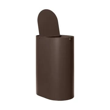 Enkel waste bin small - Dark chocolate - Ferm Living