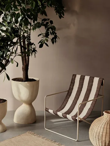 Evoke flower pot 70 cm - Warm Sand - Ferm Living