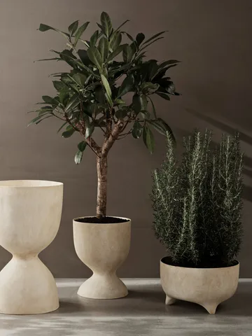 Evoke flower pot 70 cm - Warm Sand - Ferm Living