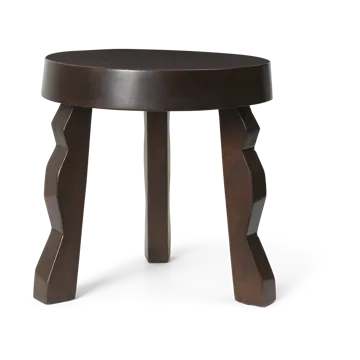 Faye stool - Dark Stained Mango - Ferm Living