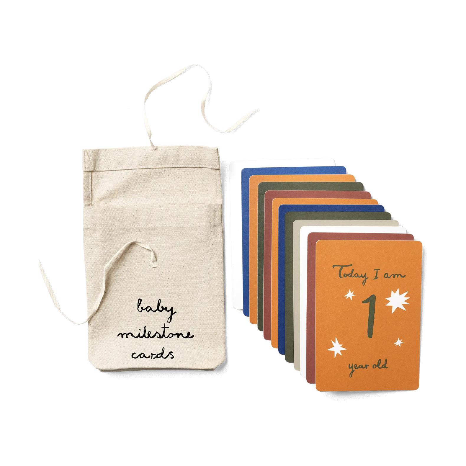 Ferm Living Milestone card incl. bag, Multi Ferm Living