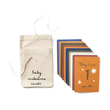 Ferm Living Milestone card incl. bag - Multi - Ferm Living