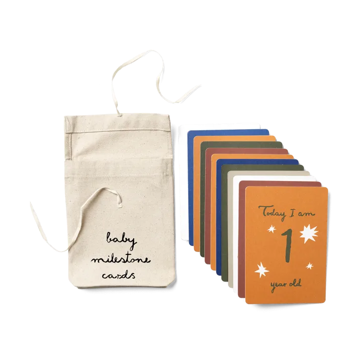 Ferm Living Milestone card incl. bag - Multi - Ferm Living