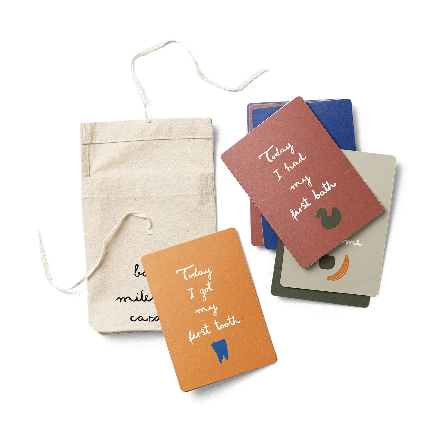 Ferm Living Milestone card incl. bag, Multi Ferm Living