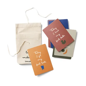 Ferm Living Milestone card incl. bag - Multi - Ferm Living