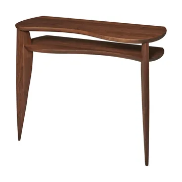 Feve console table 100x36x85 cm - Walnut - Ferm Living