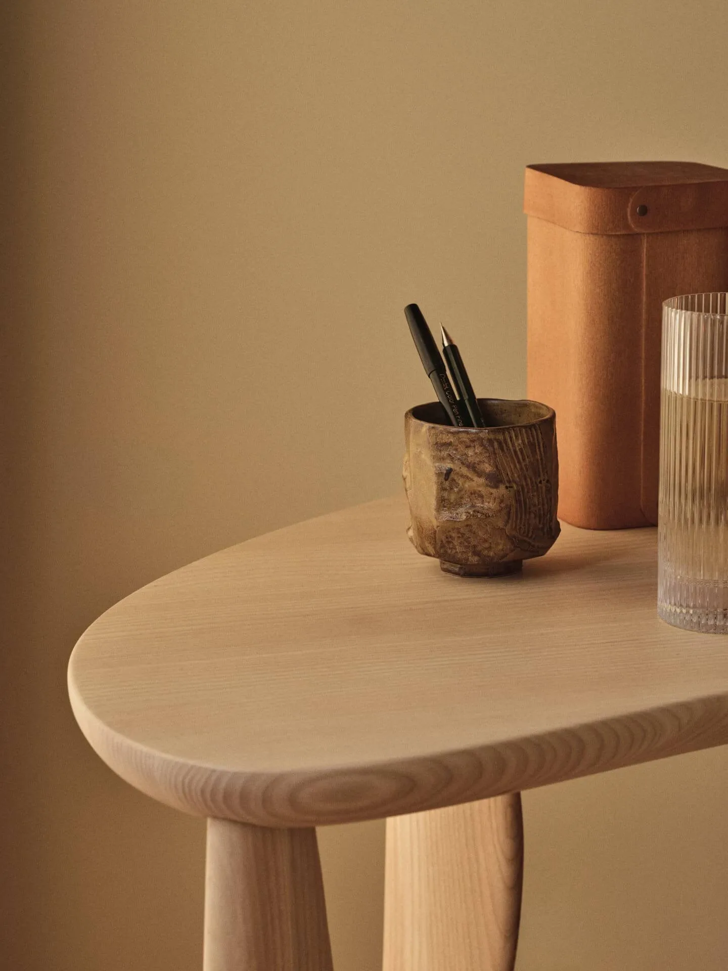 Feve desk 60x117 cm, Natural ash Ferm Living