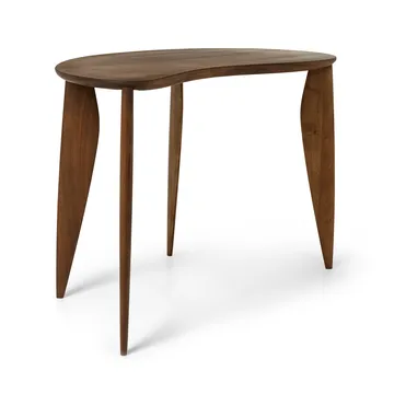 Feve desk 60x117 cm - Walnut - Ferm Living