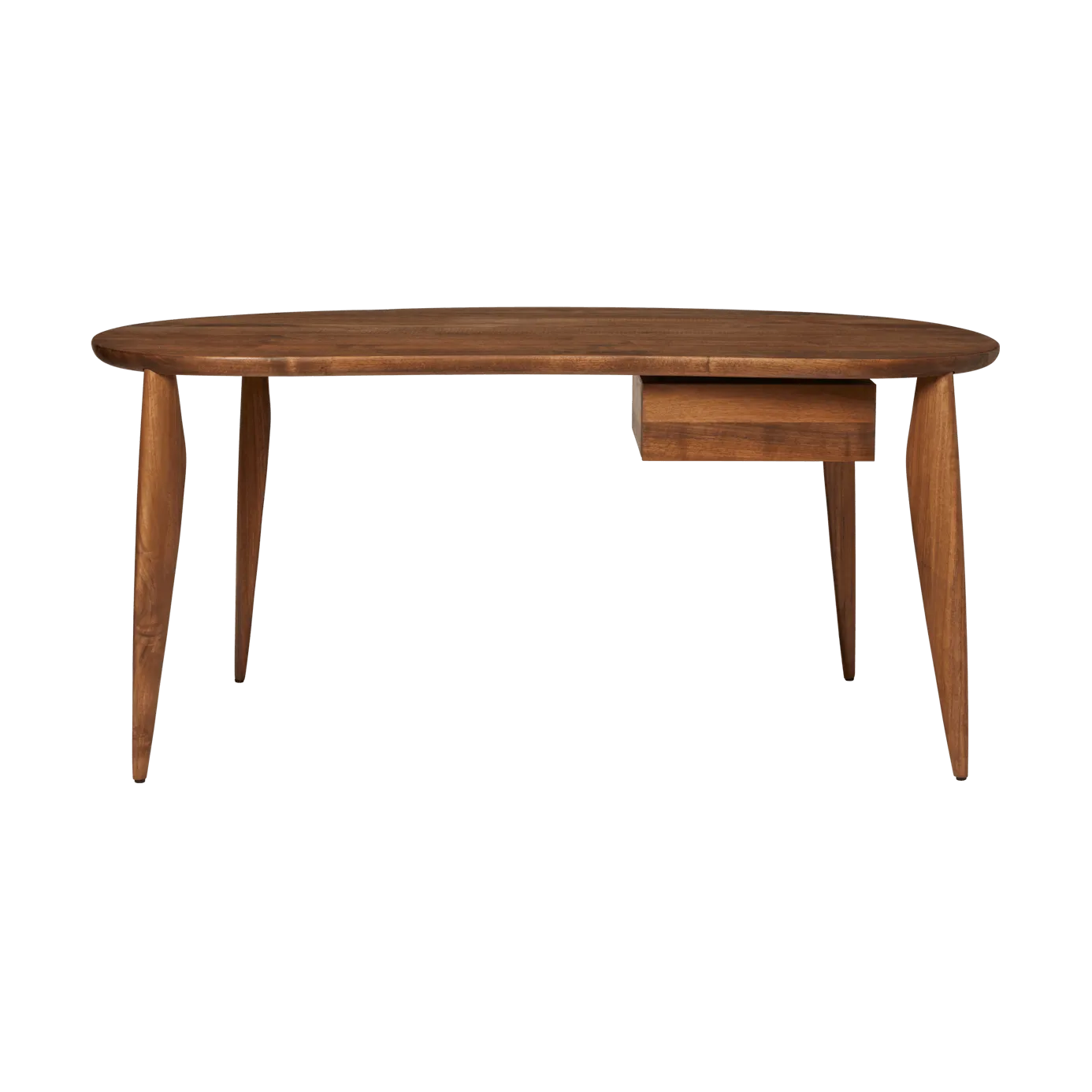 Feve table 160x86x73 cm, Walnut Ferm Living