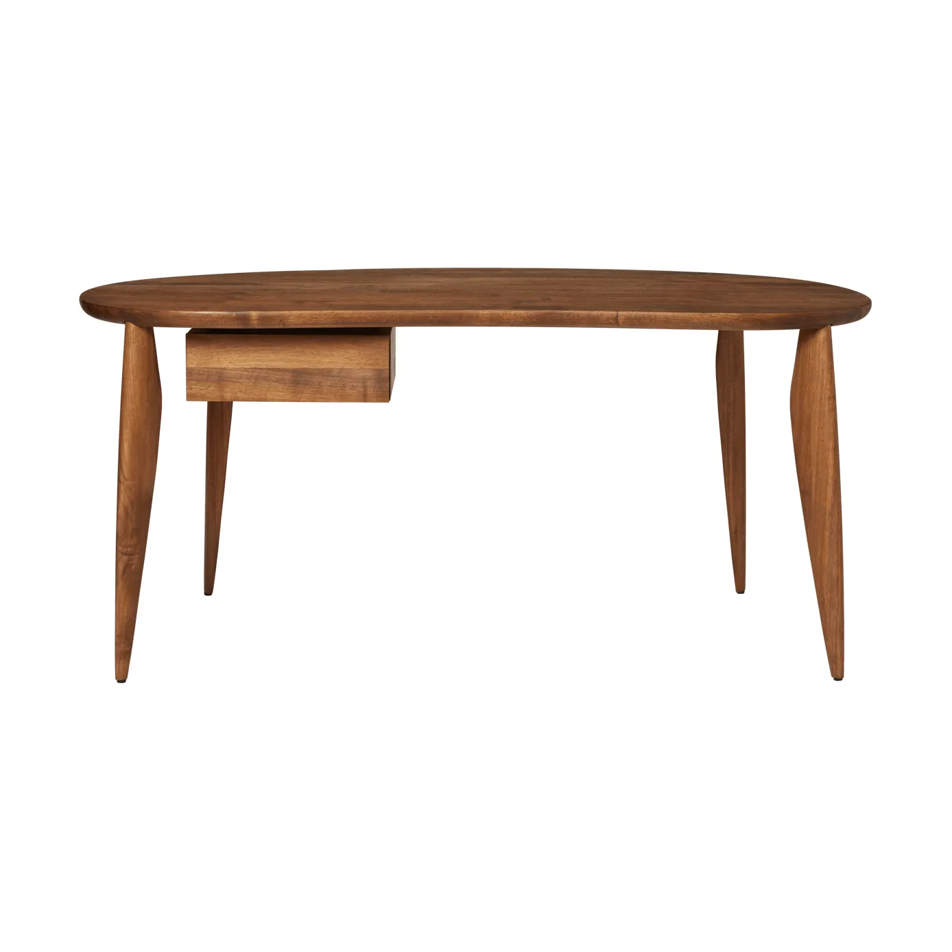 Feve table 160x86x73 cm, Walnut Ferm Living
