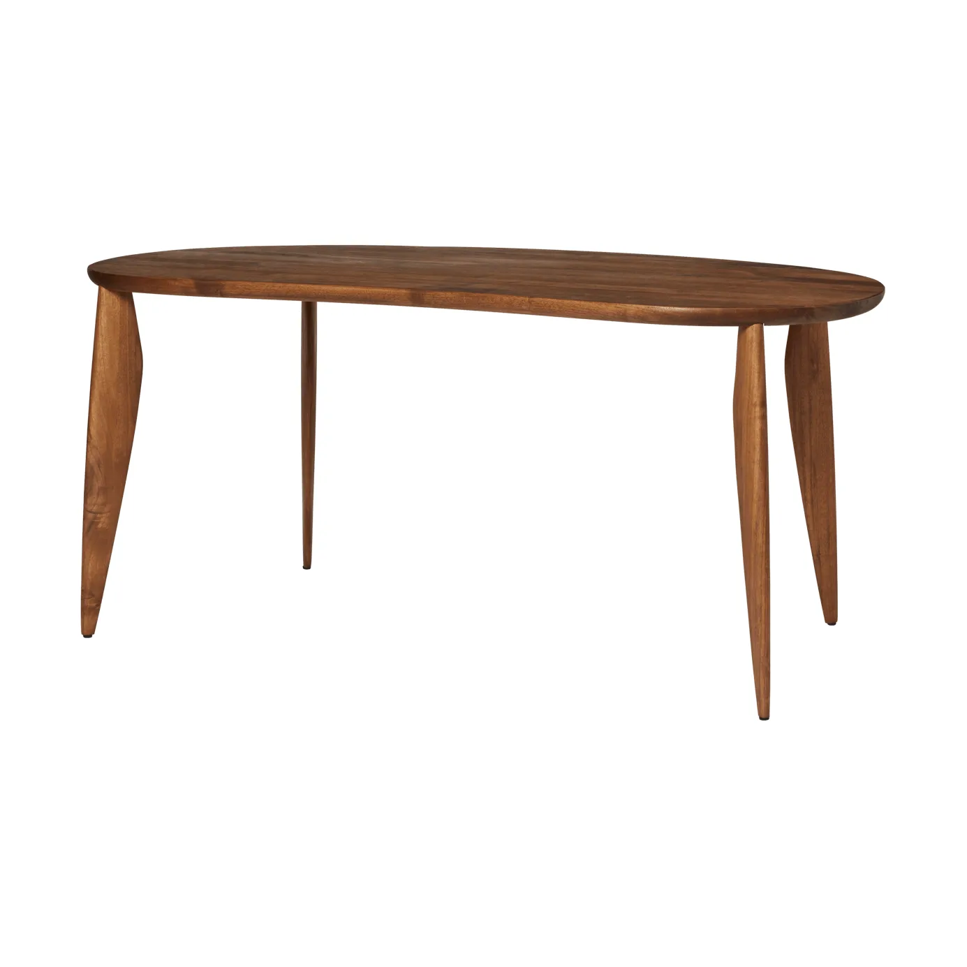 Feve table 160x86x73 cm, Walnut Ferm Living