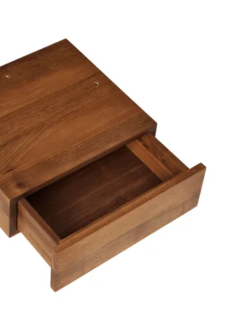 Feve table 160x86x73 cm - Walnut - Ferm Living