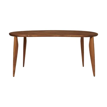 Feve table 160x86x73 cm - Walnut - Ferm Living