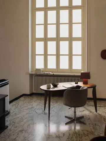 Feve table 160x86x73 cm - Walnut - Ferm Living