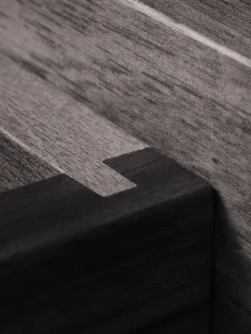 Feve table 160x86x73 cm - Walnut - Ferm Living