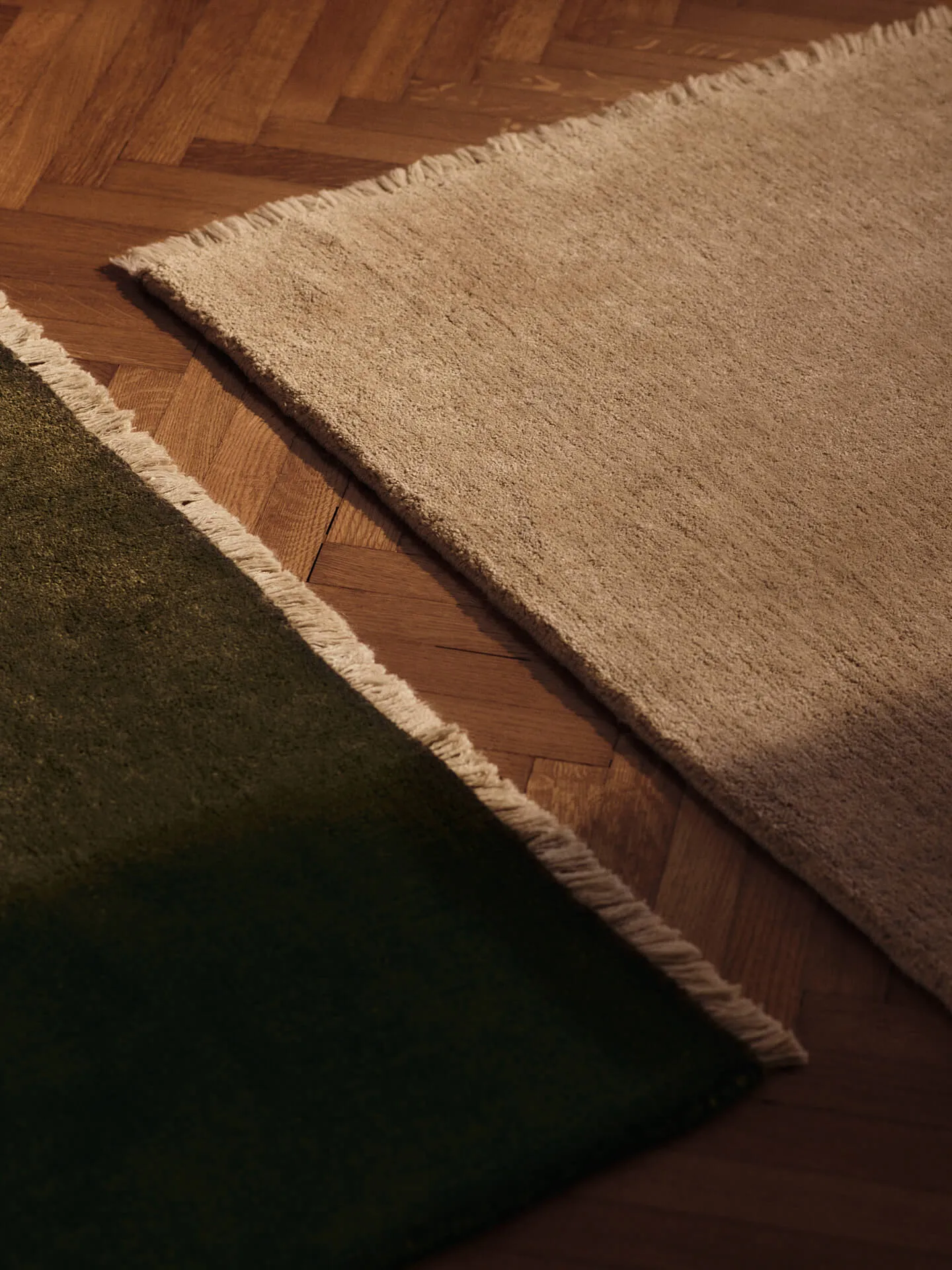 Firth jute mat, Dark olive, 140x200 cm Ferm Living