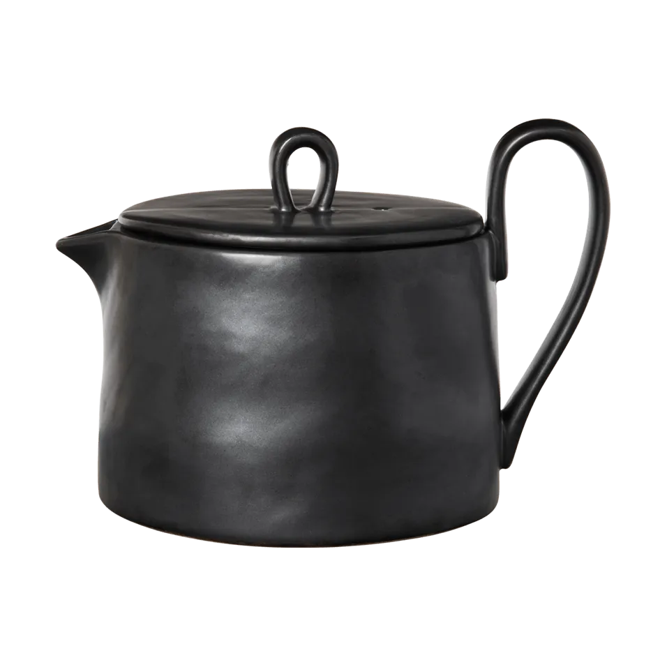 Flow teapot 1.5 L, Black Ferm Living