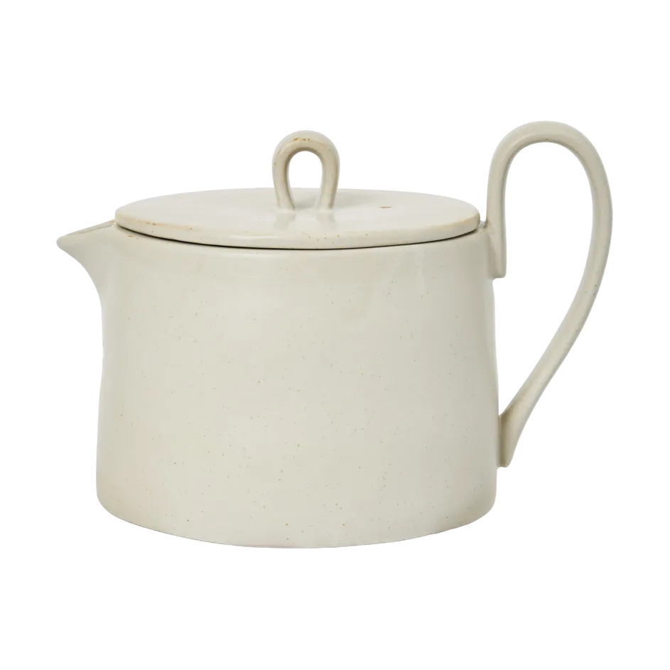 Flow teapot 1.5 L, Off-white speckle Ferm Living