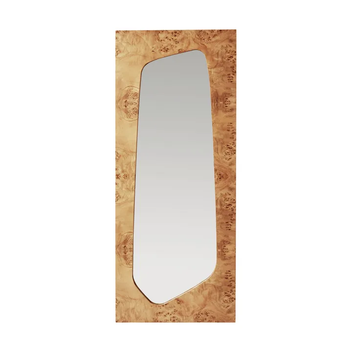 Folia mirror - Natural burl, 135 cm - Ferm Living