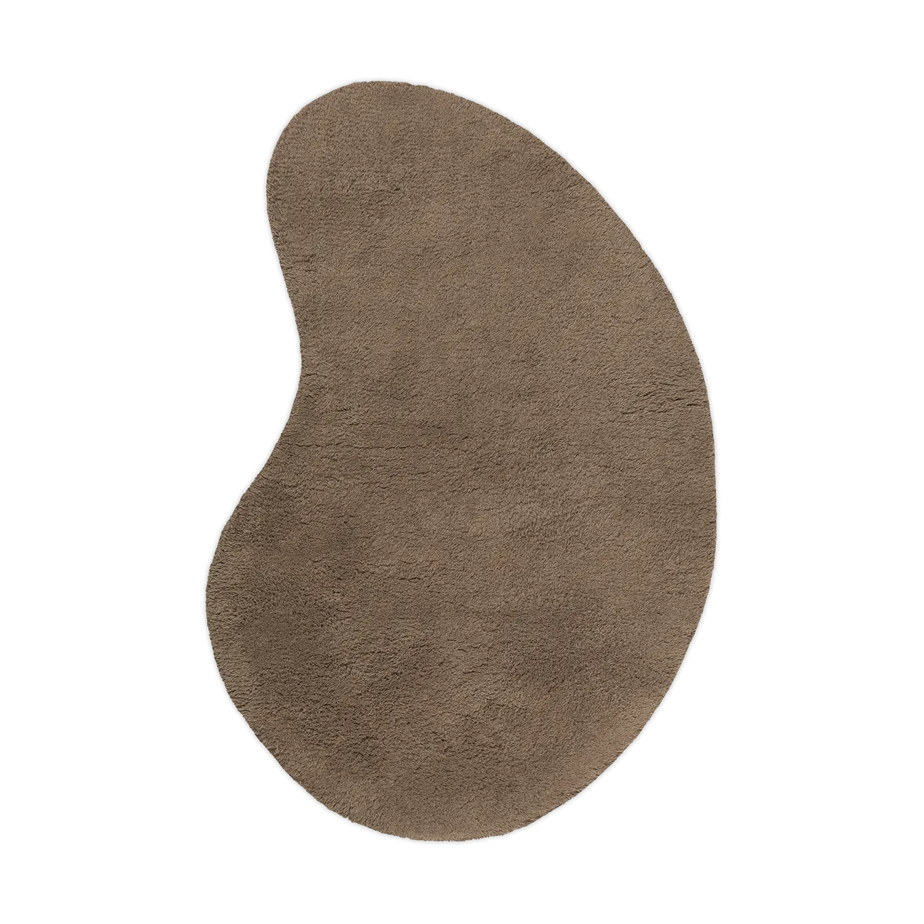 Forma wool rug 103x155 cm, Ash Brown Ferm Living
