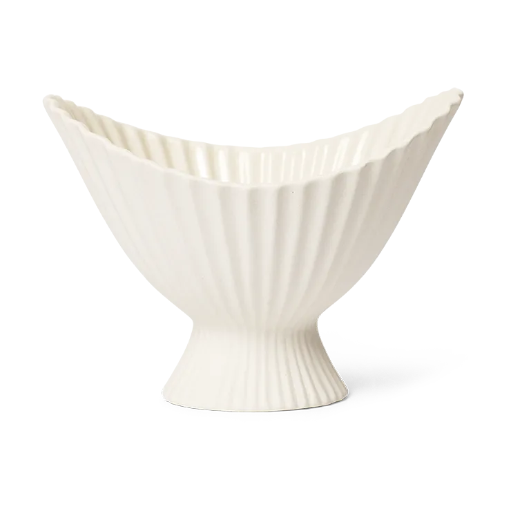 Fountain bowl 19 cm, Off-white Ferm Living