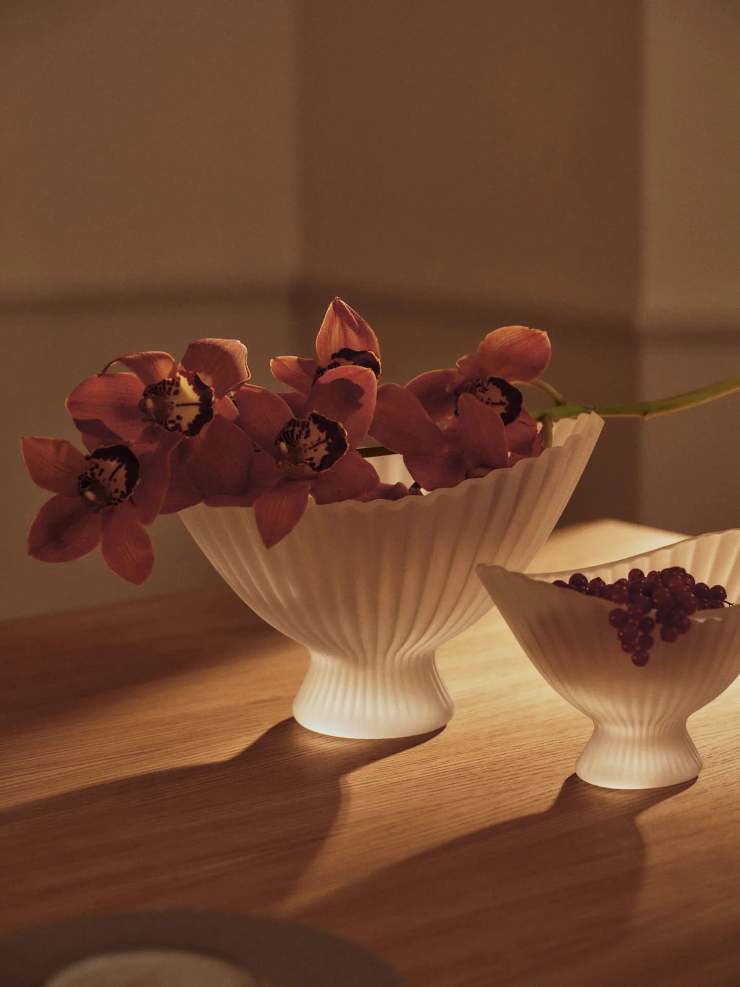 Fountain bowl 28 cm, Frosted Ferm Living