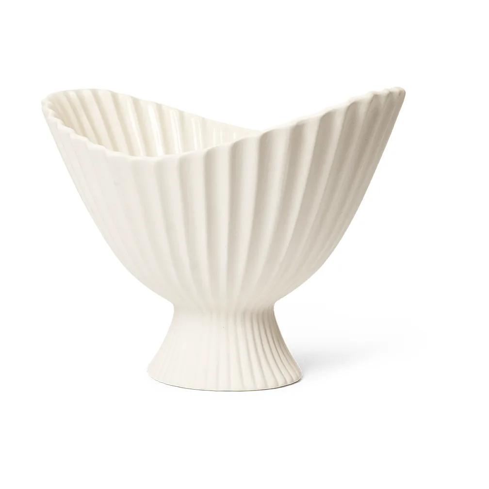 Fountain bowl 28 cm, Off-white Ferm Living