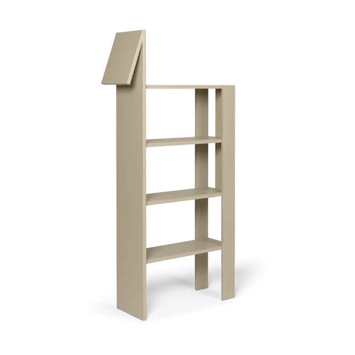 Giraffe bookshelf 69x140 cm - Cashmere - Ferm Living