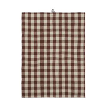 Hale kitchen towel 50x70 cm - Cinnamon-grey green - Ferm Living