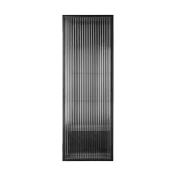 Haze wall cabinet 35x100 cm - Black - Ferm Living