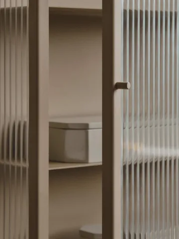 Haze wall cabinet 35x100 cm - Cashmere - Ferm Living