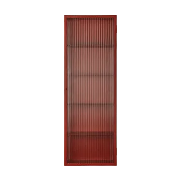 Haze wall cabinet 35x100 cm - Oxide red - Ferm Living