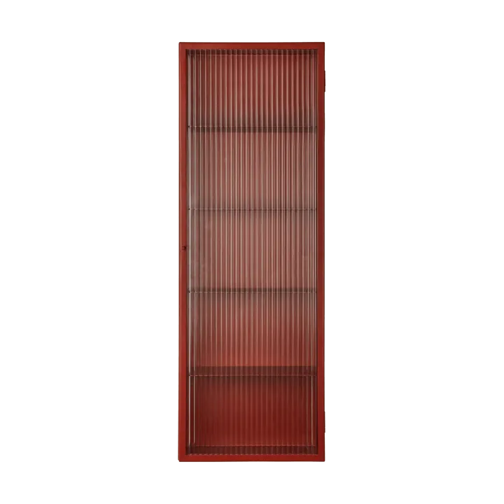 Haze wall cabinet 35x100 cm - Oxide red - Ferm Living