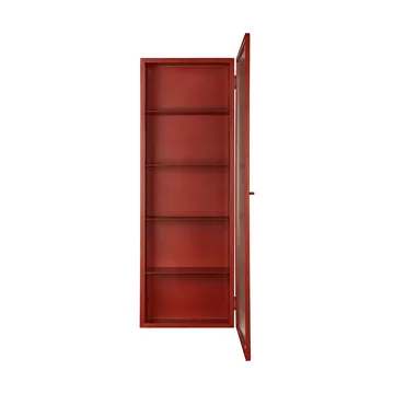 Haze wall cabinet 35x100 cm - Oxide red - Ferm Living