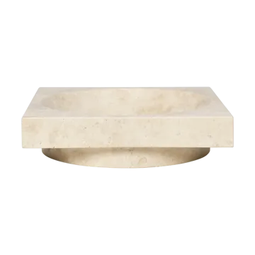 Hew decorative bowl lid - Travertine - Ferm Living