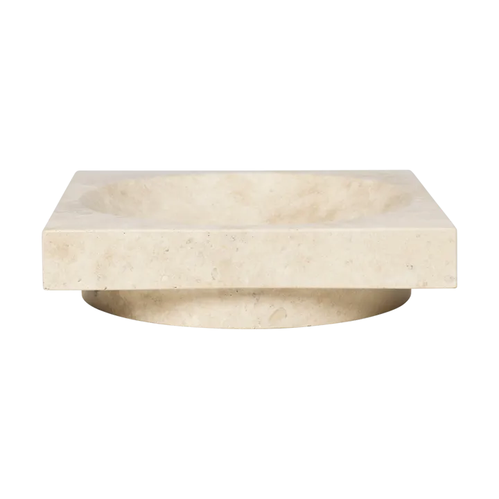 Hew decorative bowl lid - Travertine - Ferm Living