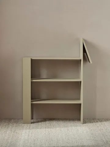 Horse bookshelf 91x111 cm - Cashmere - Ferm Living