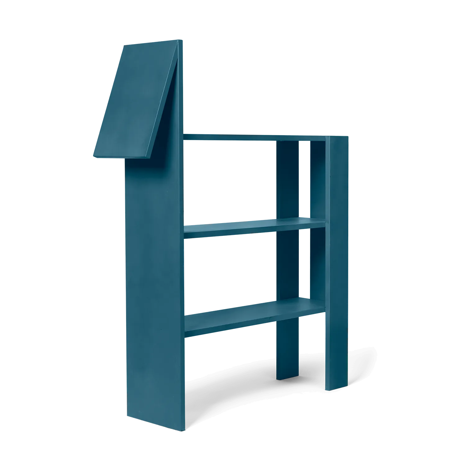 Horse bookshelf 91x111 cm, Dark Blue Ferm Living