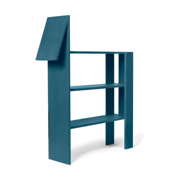 Horse bookshelf 91x111 cm - Dark Blue - Ferm Living