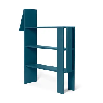 Horse bookshelf 91x111 cm - Dark Blue - Ferm Living